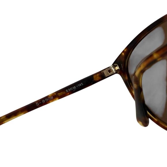 Polo Ralph Lauren Unisex Tortoise Gradient Frame Brown Lenses The Quincy Sunglas - Picture 7 of 8
